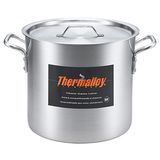 STOCK POT 40qt ALUM 6ga NO LID 14-1/2"dia NATURAL 1ea/cs
