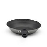 8 -inch carbon steel induction fry pan with SteelCoat x3 nonstick coating and TriVent silicone handle, Vollrath 59900