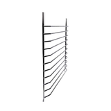 Allpoints 180-1034 Alto Shaam Side Rack, 22-1/2" H x 20-3/8" W, stainless steel