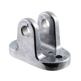 Allpoints 215-1237 Bracket, puller handle, 2-1/4" L x 1-3/8" D, 5/16" ID, 1-5/8" centers, aluminum