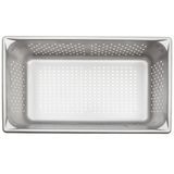 Full-size 6-inch-deep Super Pan V perforated stainless steel steam table pan, Vollrath 30063