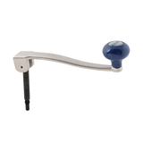 Allpoints 22-1039 Handle Assembly, with arbor, for Edlund #1 can opener, nickel plated cast iron, b