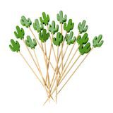 SKEWER BAMBOO 4-3/4" GREEN CACTUS 1000/cs