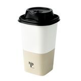 LID F/ SIP CUP 12 16 22oz 3-1/4"sq PLASTIC BLACK 500/cs