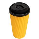 LID W/ PLUG F/ COFFEE CUP 8oz 12 16 20oz PLASTIC BLK 500/cs
