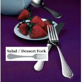 YORK SALAD/DESSERT FORK 18/10 1dz/cs