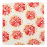 LUNCHEON NAPKIN GRAPEFRUIT 13"sq PAPER WHITE 20/cs