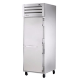 TRUE STG1R-2HS-HC SPEC SERIES Refrigerator, Reach-in, one-section, stainless steel front, aluminum sides, (2) stainless steel half doors with locks