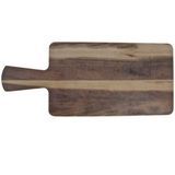 SERVING BOARD 12"X7"X1/2" RECT HANDLE 4-1/2" MELAMINE HICKORY
