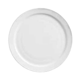 PORCELANA PLATE 10-3/8"dia NR BRIGHT WHITE 24ea/cs