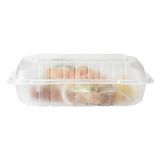 CLAMSHELL 29oz 9x6x2-3/4" RECT ANTI-FOG MW PLASTIC CLR 100/cs