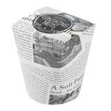LABEL NUTS 2"dia TAMPER PROOF PET BLACK W/ WHITE FONT 500/cs