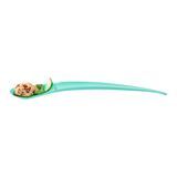 DECO PARTY SPOON 8"l PLASTIC TEAL 500/cs