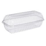 HOAGIE CONTAINER PET OPS RECT 10x5-1/10x3-1/2" CLEAR 200/cs