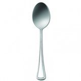 NEEDLEPOINT SOUP/DESSERT SPOON 6-3/4" OVAL BWL 18/8 SS 3dz/cs