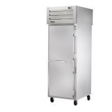 TRUE STR1RPT-1S-1S-HC SPEC SERIES Pass-thru Refrigerator, one-section, stainless steel front & sides, (1) stainless steel door front & rear