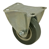 Allpoints 120-1022 Caster, rigid plate, standard duty, 15/16" W, 3" dia., plain Bearing, polyurethan