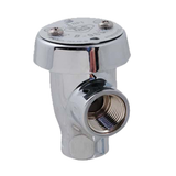 Allpoints 56-1281 Vacuum Breaker, 3/8" NPT, chrome-plated brass, lead free