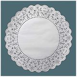 LACE DOILY 14" ROUND 250/bx