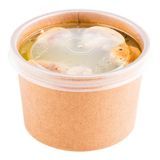 LID F/ SOUP CONTAINER 8/ 12oz POLYPRO CLEAR 200/cs