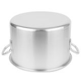 20-quart wear-ever classic rolled-edge sauce pot in natural finish, Vollrath 4333
