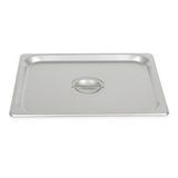 COVER 1/2 SIZE F/ STEAM PAN SOLID &HANDLE 18/8 S/S 48ea/cs