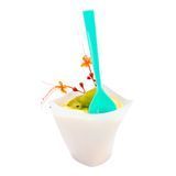 SPOON PETAL 4-1/2x1" POLYSTYRENE TEAL 500/cs