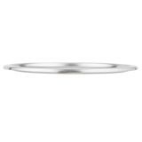 Stainless steel solid cover for 11.5-quart double boiler inset, Vollrath 77112