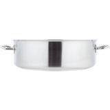 12-quart Intrigue stainless steel brazier with natural finish, Vollrath 47760