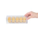 BAKERY BOX MACARON 7-1/2x2-1/2 F/ (5) PET CLEAR 100/cs