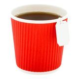 HOT CUP 4oz PAPER RIPPLE WALL RED 500/cs