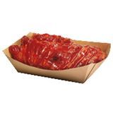 FOOD TRAY #500 KRAFT COATED 5lb 9-13/16x6-1/4x2-1/4 500/CS