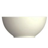 PURITY BOWL 14-15/16oz 5-1/8" RND PORCELAIN BONE WHITE 24/cs