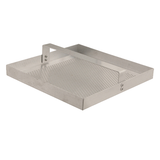 Allpoints 102-1109 Floor Drain Strainer, 7-3/4" x 7-3/4", with 3/4" high lip, aluminum