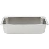 Fourth-size 2 -inch-deep Super Pan V stainless steel steam table pan, Vollrath 30422