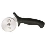 PIZZA CUTTER 2-3/4"STEEL BLADE BLACK SANTOPRENE HANDLE 6ea/cs