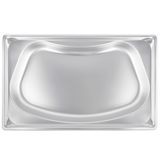 Full-size 2.5" deep super pan stainless steel super shapes kidney-style wild pan, Vollrath 3101120