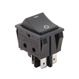 Allpoints 183-1191 Rocker Switch, 1-1/4" L x 1" W x 1-3/16" D, on/off, DPST, encased in rubber boot,