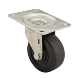 Allpoints 120-1173 Caster, 3", swivel, plate, 180 lb. capacity, rubber wheel