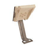 Allpoints 26-3092 Deflector Assembly, 2-3/4" W x 6" L, stainless steel