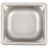 Sixth-size 2.5" deep super pan 3 stainless steel steam table pan, Vollrath 90622