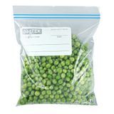 FREEZER BAG 1qt 7-1/2x7" WRITE-ON PLASTIC CLEAR 25/cs