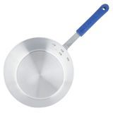 8.5-quart wear-ever tapered saucepan with natural finish and cool handle rubber grip sleeve, Vollrath 434812
