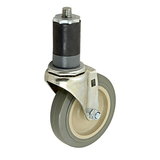 Allpoints 120-1062 Caster, swivel stem, standard duty, 15/16" W, 4" dia., Ball Bearing, swivel, for