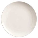PORCELANA PLATE 7-1/4"dia COUPE BRIGHT WHITE 36ea/cs