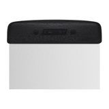 DOUGH CUTTER SCRAPER 6x3 S/S BLADE BLACK HANDLE 12ea/cs