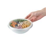 LID 6" RND F/ 18oz SALAD BOWL PET CLEAR 200/cs