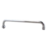 Allpoints 115-1051 Spout, 15" L, 2.2 gpm, 3/4" OD, chrome-plated brass, lead free
