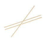 STRAW COCKTAIL 5-3/4" NATURAL 6mm SHELL UNWRAPPED 10/500/cs