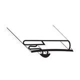 Allpoints 294-1081 Gasket, 28-3/4 x 62-1/8", 4-sided, magnetic, dart, Anthony Refrigeration